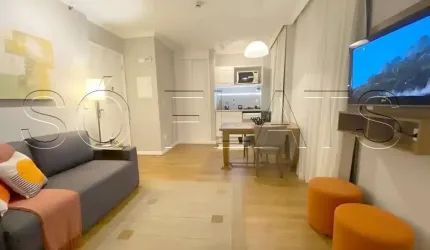 Flat Quality Bela Cintra disponível para venda com 45m², 01 dorm e 01 vaga de garagem