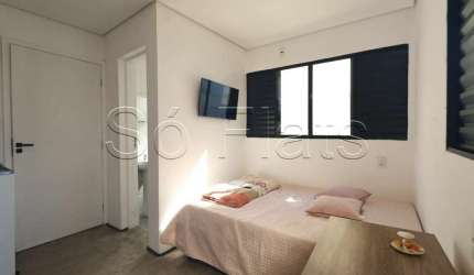 Studio Alvorada, flat disponível para locação contendo 15m² e 1 dormitório na Vila Mariana.
