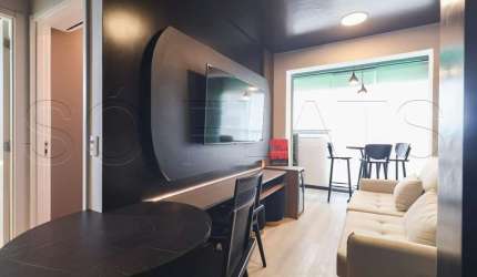 Studio Nex One Consolação Belas Artes, disponível para locação com 35m² e 01 dormitório.