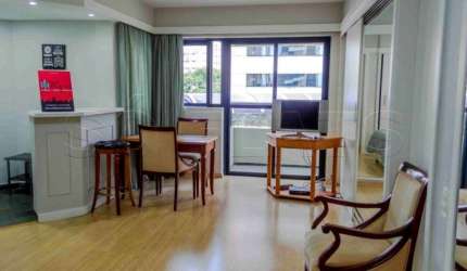 Flat Fortune Residence Executive Service disponível para venda com 42m² e 01 vaga de garagem