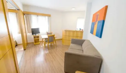 Flat Hampton Park disponível para venda com 31m² e 01 vaga de garagem