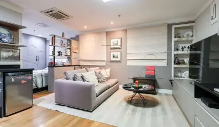Flat Wyndham São Paulo Paulista disponível para venda com 40m² e 01 vaga de garagem