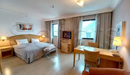 Flat no Tryp Higienópolis 32m² 1 dormitório e 1 vaga em Higienópolis disponível para locação.