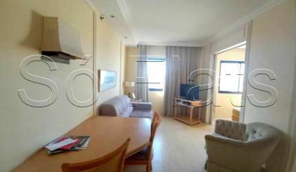 Flat The Universe para locação no Jardim Paulista com 30m²,. 1 dormitório e 1 vaga.