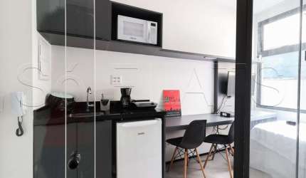 VN Nova Higienópolis, Exclusivo apartamento 10m² para investimento ou moradia.