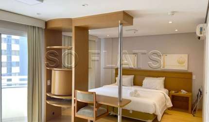 Flat na Bela Vista, prox ao Hospital Sírio-Libanês, fácil acesso a Paulista e Av 9 de Julho