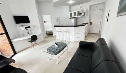 Flat Montecattini disponível para venda, mobiliado com 40m², 01 dorm e 01 vaga