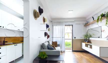 Moema Comfort Pintassilgo disponível para venda com 45m², 1 dormitório e 1 vaga