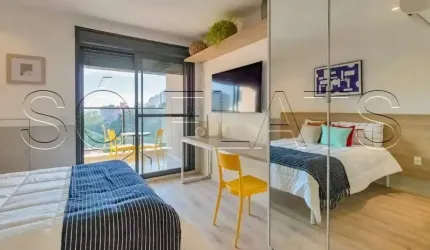 Haus Mitre Pinheiros, Studio disponível para venda com 27m² e 01 dormitório