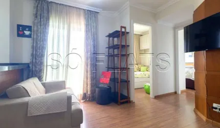 Flat Quality Bela Cintra disponível para venda com 45m², 02 dorms e 01 vaga de garagem