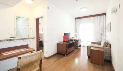 Flat Mercure São Caetano do Sul disponível para locação com 38m², 01 dorm e 01 vaga de garagem.