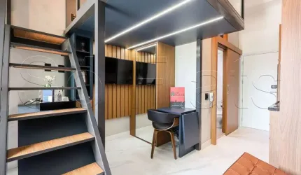 Residencial Versa Brooklin, Studio disponível para venda com 25m² e 1 dormitório