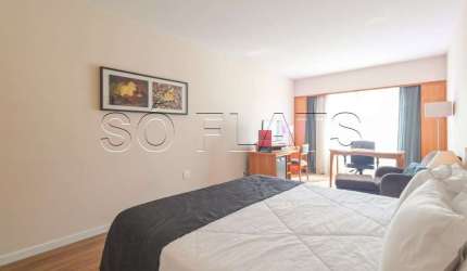 Flat Sol Alphaville disponível para venda com 42m² e 01 vaga de garagem
