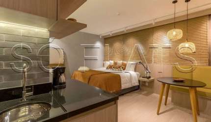 Flat Radisson Berrini disponível para venda com 01 dorm e 01 vaga de garagem