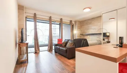 Residencial Habitarte I, disponível para locação 30m², 1 dormitório e 1 vaga.