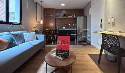 Heritage Residence, apto na Consolação disponível para locação contendo 36m² e 1 dormitório.