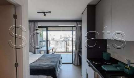 Studio VN Ueno, apto ao lado do Shopping Frei Caneca, para locação com 20m² e 01 dormitório.