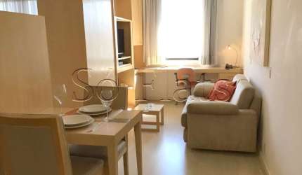 Flat Staybridge mobiliado para venda com 37m², 1 dormitório e 1 vaga de garagem