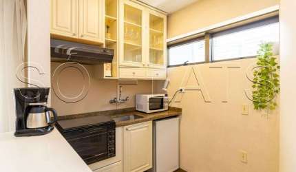 Flat Paulista Wall Street disponível para venda com 47m², 01 dorm e 01 vaga