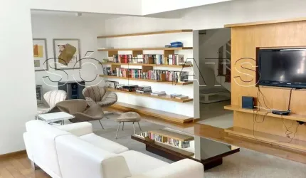 Apartamento mobiliado disponível para locação com 200m², 03 dormitórios e 04 vagas
