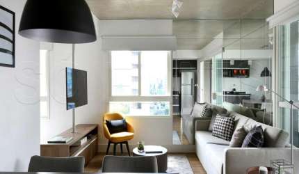 Residencial Geo Berrini, apto disponível para venda com 62m², 01 dormitório e 01 vaga de garagem