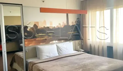Flat disponível para locação na Bela Vista, prox ao Hosp Beneficência Portuguesa e Av. 23 de Maio