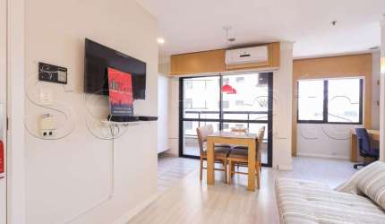 Flat Esuítes Congonhas disponível para venda com 44m² e 01 vaga de garagem