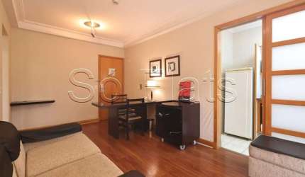 Flat Moema Comfort Pintassilgo, Apartamento disponível para venda com 45m², 1 dormitório e 1 vaga