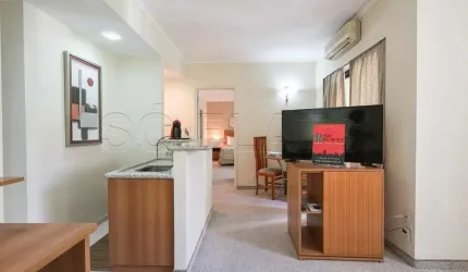 Apto no Clarion Faria Lima disponível para locação com 64m², 01 dorm e 02 vagas de garagem.
