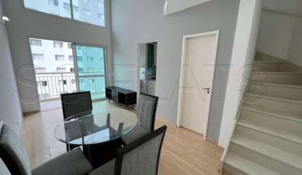 Flat à venda no The Blue Loft , com 43m², 1 dormitório, 1 vaga totalmente mobiliado.