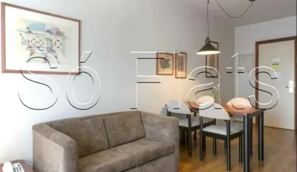 Flat Saint Moritz disponível para venda com 52m², 01 dorm e 01 vaga de garagem
