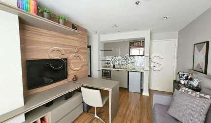 Flat Mercure Moema em Moema disponível para venda com 35m², 01 dorm e 01 vaga
