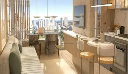 Residencial Nik Faria Lima, apartamento com 61m², 2 dormitórios e 1 vaga de garagem