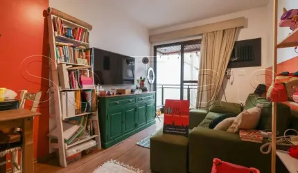 Apto no London contendo 44m², 1 dormitório e 1 vaga, disponível para locação nos Jardins.