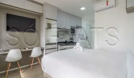 Residencial Mirant Vila Madalena, Studio disponível para venda com 25m² e 1 dormitório