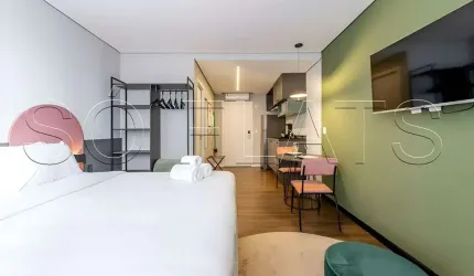 FLat Xtay Cais Rooftop, apartamento disponivel para venda com 25m², 1 dormitório