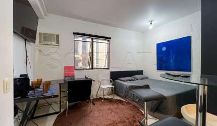 Flat QI Inteligence para venda com 24m², 01 dorm e 01 vaga de garagem