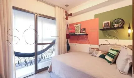 Lindo Residencial Think Home República disponível para venda com 21m² e 1 dormitório