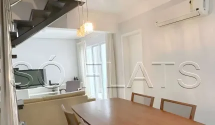 Option Paraiso duplex para venda com 70m², 01 dorm e 02 vagas de garagem