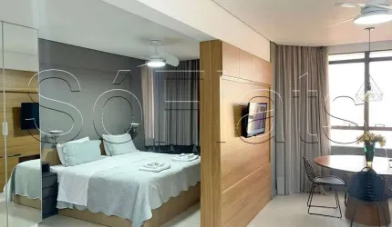 Apto L'hirondelle 47m², 1 dormitório e 1 vaga disponível para locação em Campinas.
