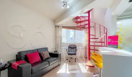 Apto Palazzo Gritti, disponível para locação contendo 46m², 01 dormitório e 01 vaga