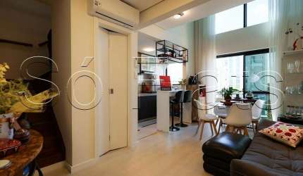 Flat International Duplex disponível para venda com 42m², 01 dorm e 01 vaga de garagem