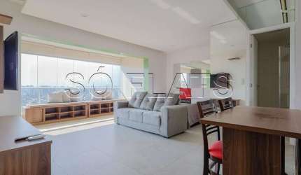 Residencial Air Campo Belo disponível para locação com 50m², 01 dorm e 01 vaga de garagem