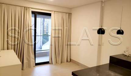 Apartamento disponível para locação no Itaim Bibi completamente equipado ao lado Hospital São Luiz.