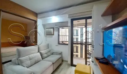 Flat QI Inteligence disponível para venda com 37m², 01 dorm e 01 vaga de garagem