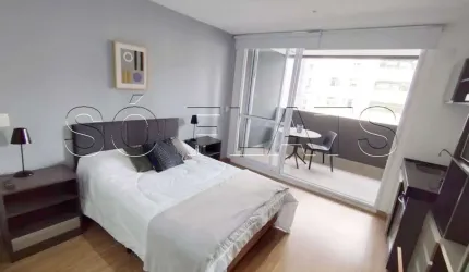 VN Gomes de Carvalho, studio disponível para locação contendo 30m², 1 dormitório e 1 vaga.