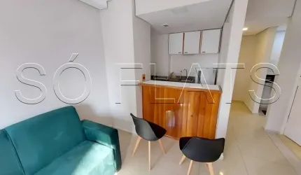 Flat QI Inteligence disponível para venda com 38m², 01 dorm e 01 vaga de garagem