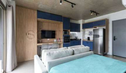 Residencial On Melo Alves, Studio disponível para venda com 33m², 1 dormitório e 1 vaga