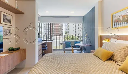 Apartamento disponível para venda no Residencial Zahle Jardins com 28m² e 1 dormitório