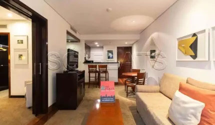 Flat George V Itaim disponivel para venda, com 60m², 1 dormitório e 1 vaga de garagem